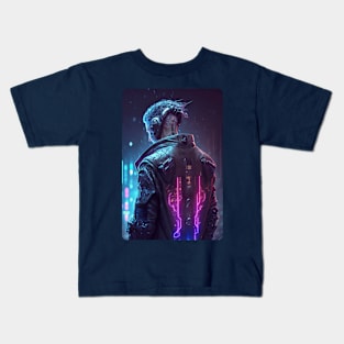 Cyberpunk Hacker Kids T-Shirt